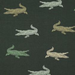 JERSEY CROCODILE - ARMY GREEN