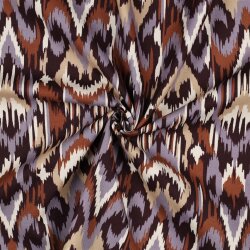 CANVAS ABSTRACT - AUBERGINE