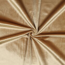 Dekostoff Samt - gold