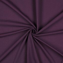 Cotton jersey *Vera* - dark purple