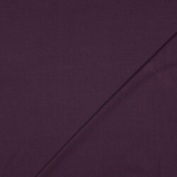 Jersey de coton *Vera* - violet foncé