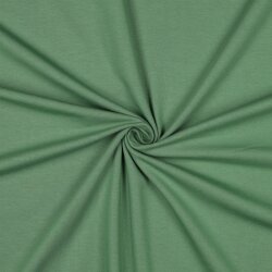 Katoenen jersey *Vera* - bosgroen