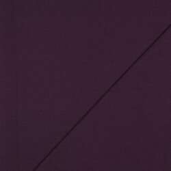 Strickbündchen *Vera* - dunkellila