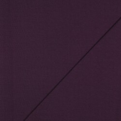 Strickbündchen *Vera* - dunkellila