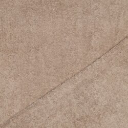 TERRY VELVET BAMBOO - taupe