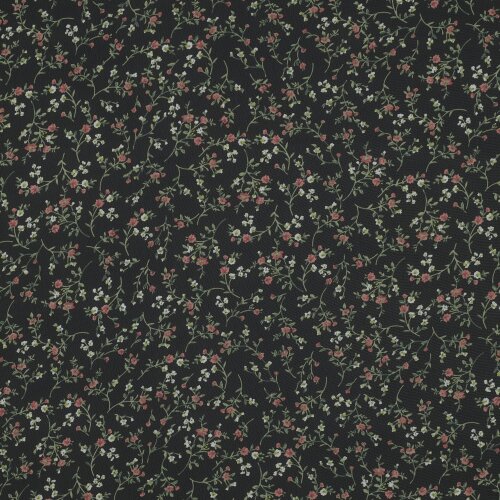 CHIFFON Flowers - BLACK