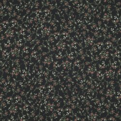 CHIFFON Flowers - BLACK