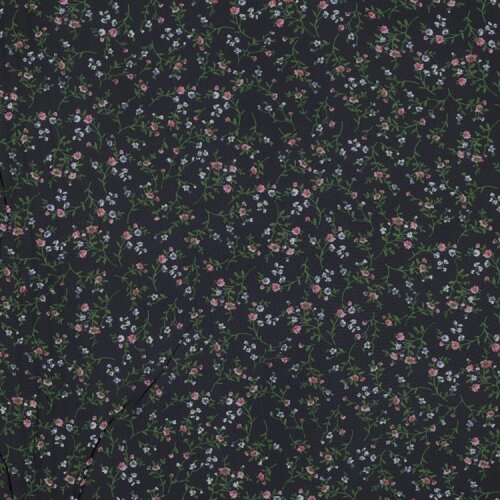 CHIFFON Flowers - NAVY