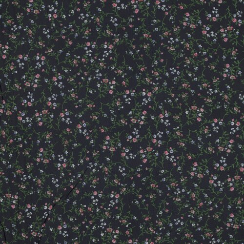 CHIFFON Flowers - NAVY