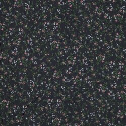 CHIFFON Flowers - NAVY