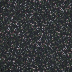 CHIFFON Flowers - NAVY