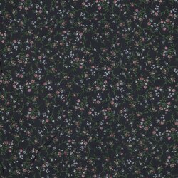 CHIFFON Flowers - NAVY