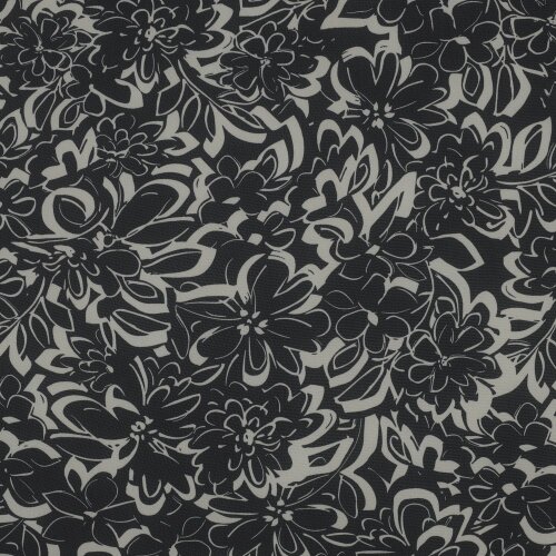 CHIFFON Flowers - BLACK