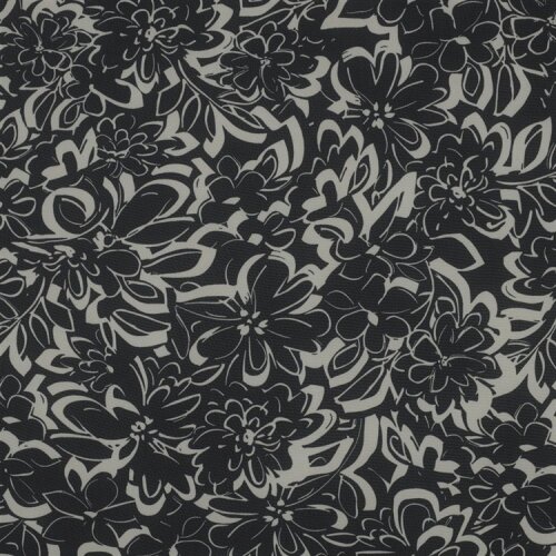 CHIFFON Flowers - BLACK