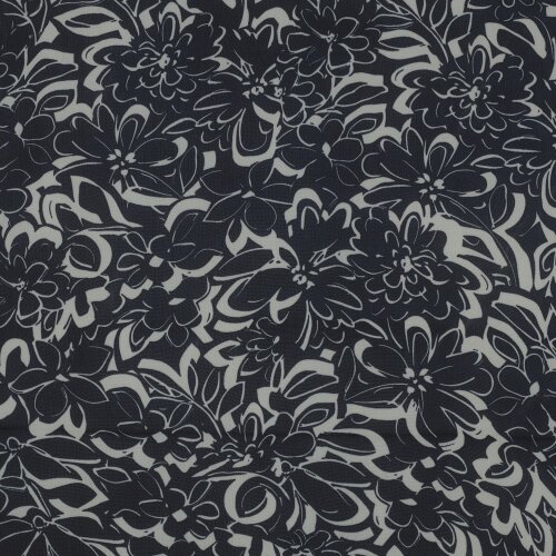 CHIFFON Flowers - NAVY