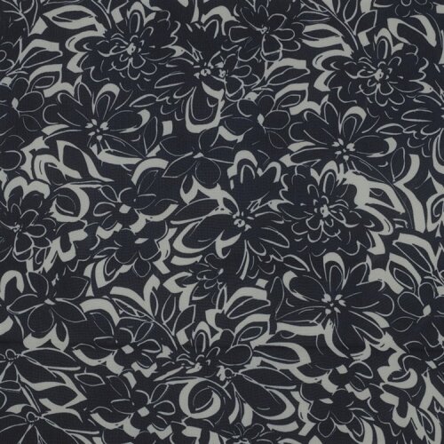 CHIFFON Flowers - NAVY