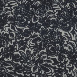 CHIFFON Flowers - NAVY