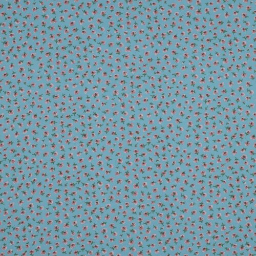 CHIFFON Flowers - SKY BLUE