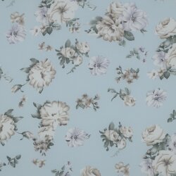 CHIFFON Flowers - LIGHT BLUE