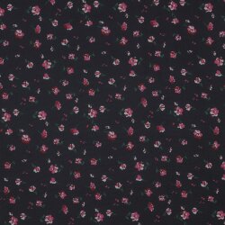 CHIFFON Flowers - NAVY