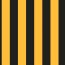 Tessuto moda decorativo a strisce larghe nero/giallo