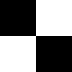 Tela de moda estampado ajedrez - blanco/negro