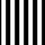 Decoración de moda de tela de rayas bloque de tela - blanco / negro