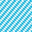 Tissu de mode petits losanges - blanc/bleu
