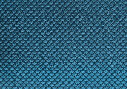 Foil Jersey Mermaid Scales Hologram - Blue