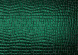 Foil jersey reptile look - green