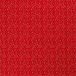 Cotton jersey speckles - red