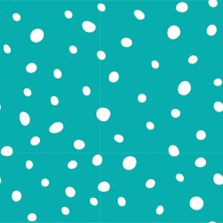 Cotton jersey speckles - turquoise