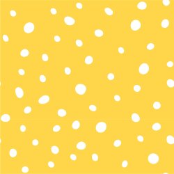 Cotton jersey speckles - sunshine yellow