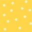 Katoenen tricot bloemetjes - zonnig geel