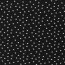 Cotton jersey floral - black