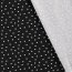 Cotton jersey floral - black