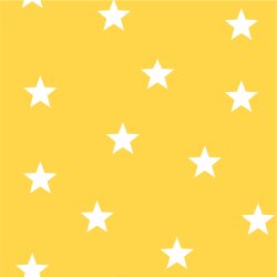 Estrella de jersey de algodón - amarillo sol
