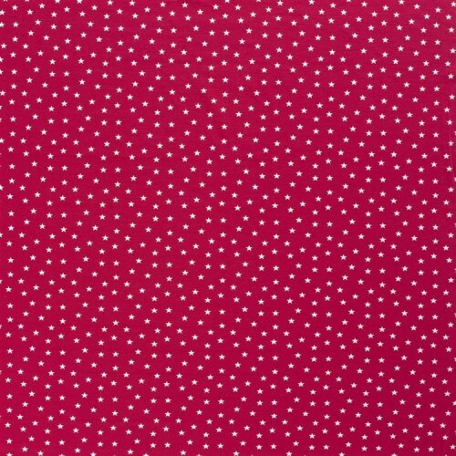 Estrella de jersey de algodón - rosa