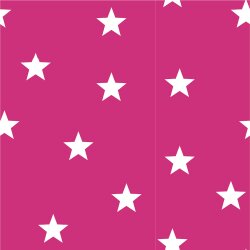 Estrella de jersey de algodón - rosa