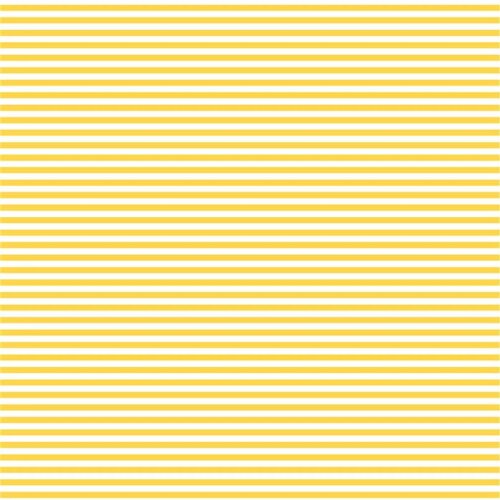 Pletená manžeta 1 mm pruh - slunečně žlutá