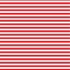 Katoenen tricot strepen 1mm - rood
