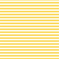 Jersey coton rayé 1mm - jaune soleil