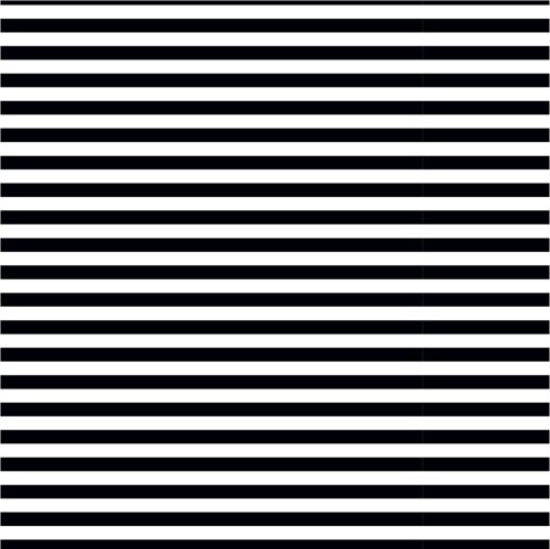 Cotton jersey stripes 1mm - black