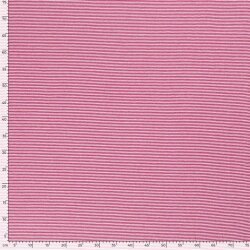 Baumwolljersey  Streifen 3mm - pink