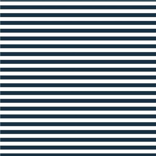 Cotton jersey stripes 1mm - dark blue