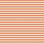 Bavlněný žerzej pruhy 1 mm - oranžový