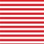 Cotton jersey stripes 5mm - red
