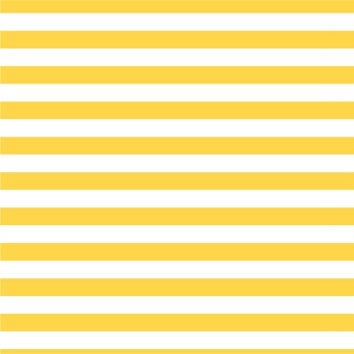 Jersey de algodón a rayas 5mm - amarillo sol