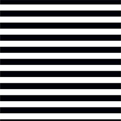 Cotton jersey stripes 5mm - black