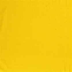 Popeline de coton à pois - jaune soleil